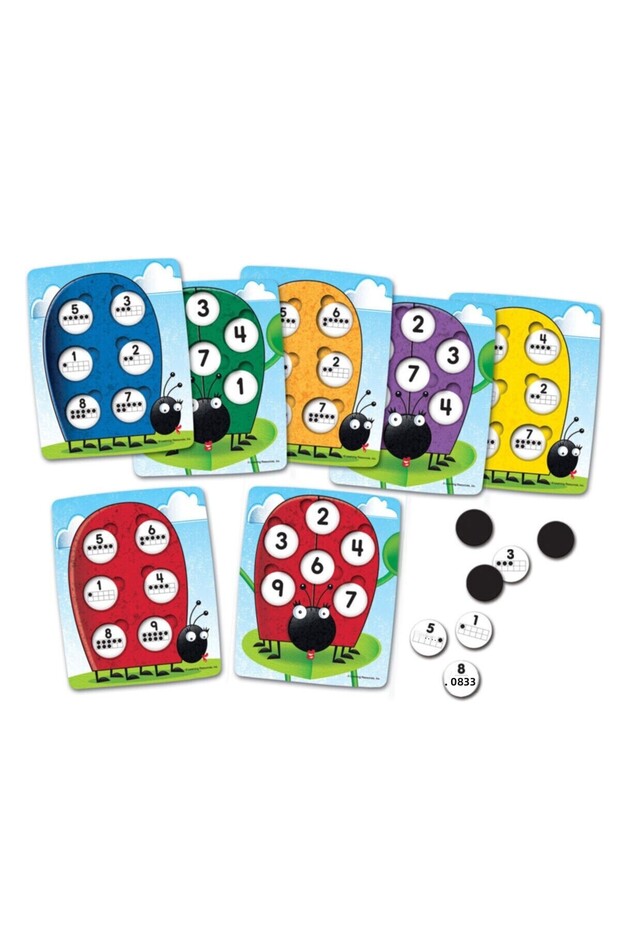 Ladybug Math Frames Game - 4