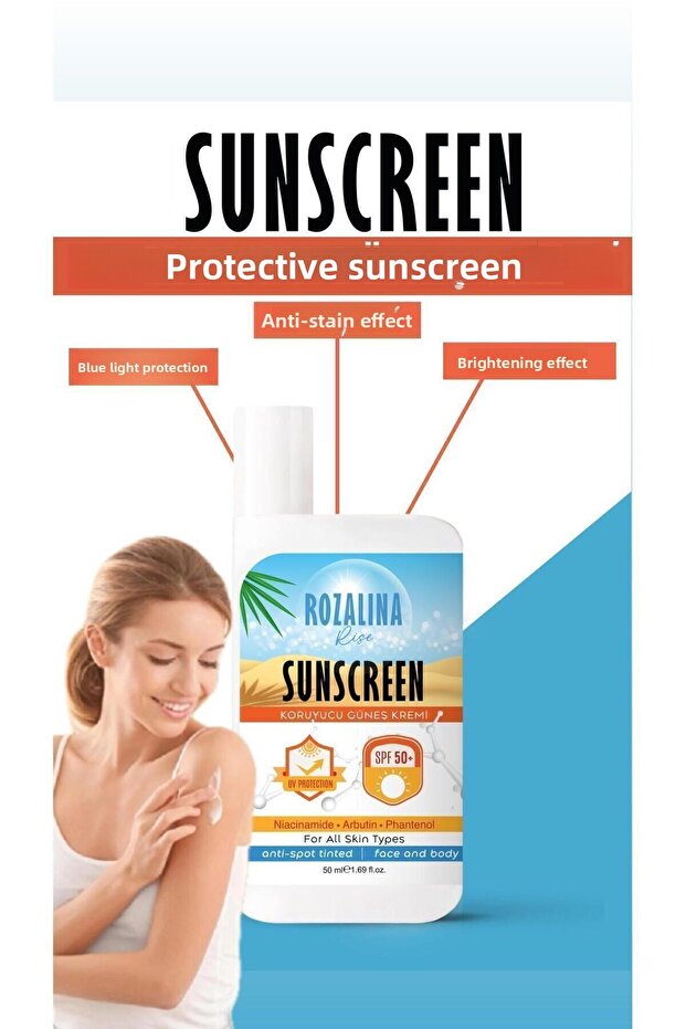 Sunscreen Tone Equalizer 50Spf Sunscreen Bb Colored Sunscreen with Concealer Feature 50 ml - 3