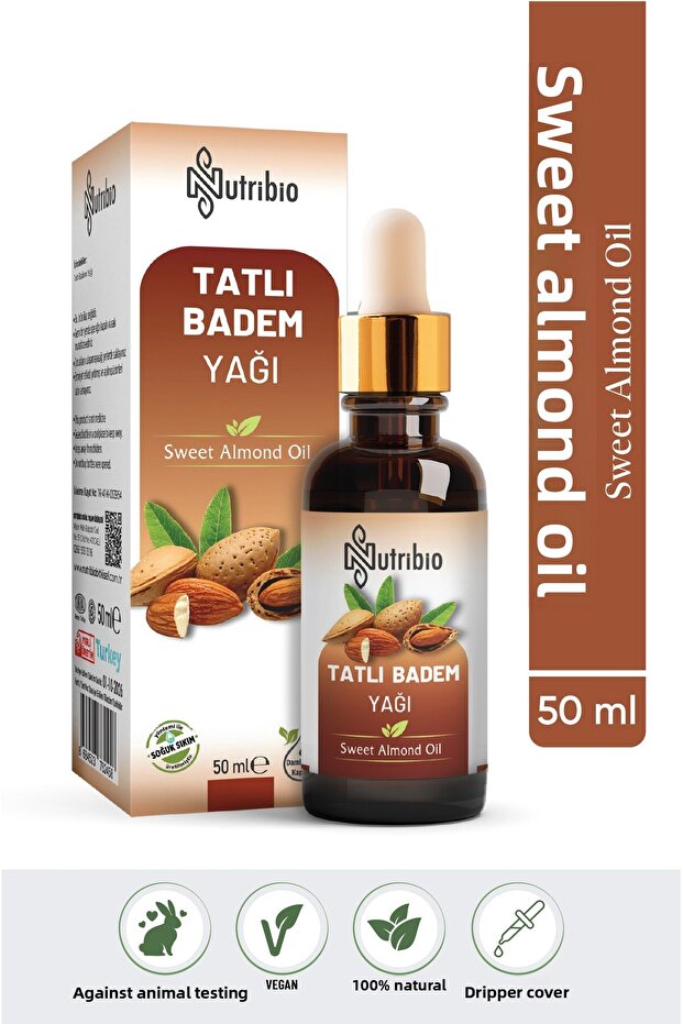 Sweet Almond Oil 100% Pure 50 ml