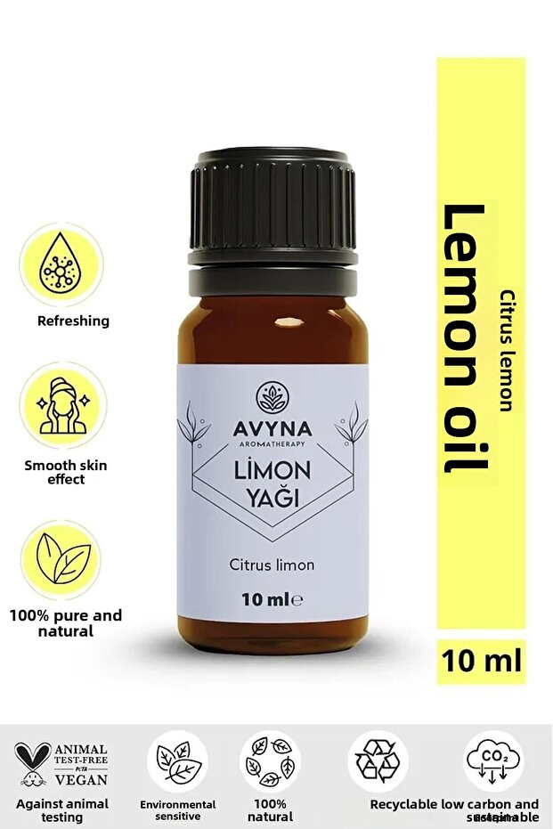 Avyna Lemon Essential Oil 10 ml 100% Pure and Natural