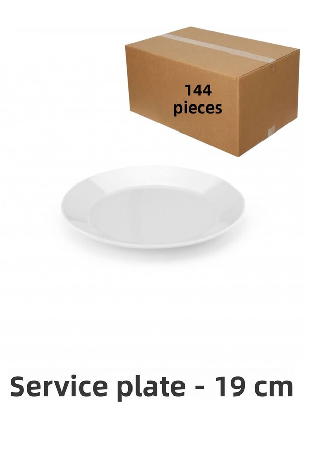 Melamine Serving Plate 19 cm - 1