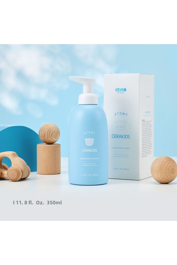 Cerakids 2 in 1 Shampoo and Shower Gel |   Ultra Moisturizing Care for Babies and Children |