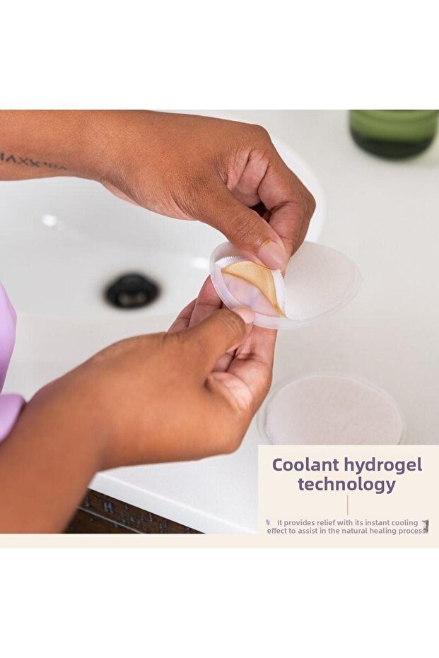 Soothies Cooling Gel Pads - Quick Relief for Nipple Cracks, Injuries and Pain - 9