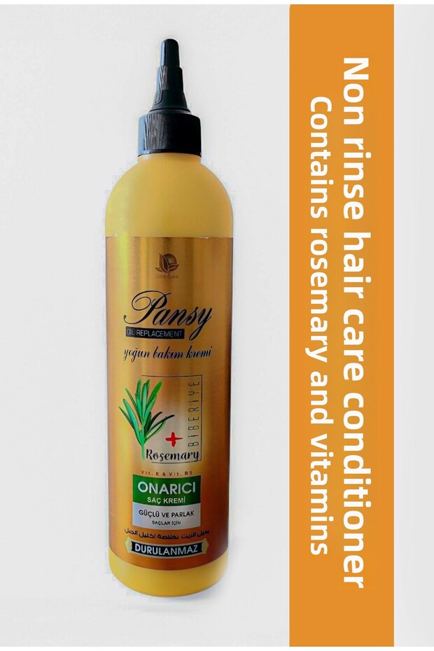 Leave-In Care Cream – Hair Strengthening with Rosemary & Vitamin Complex 350ml