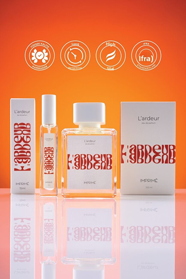 L'Ardeur Edp 100 ml & Travel Size 15 ml Unisex Perfume Set I Oriental, Floral I Raspberry, Saffron - 2