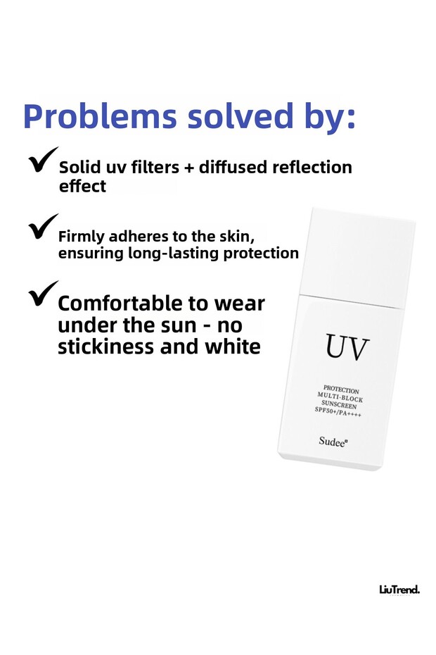 Multi-Block Sunscreen Spf 50+ / Pa++++ 50 ml Light Sunscreen for Radiance - 4
