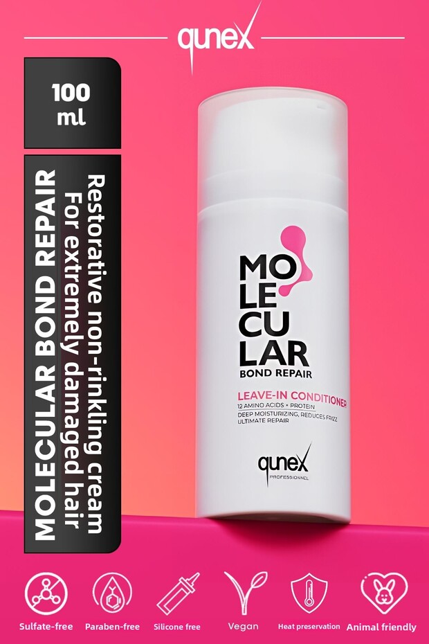 Bond Repair Leave-In Intensive Repair Molecular Cream for Extremely Damaged Burnt Hair 100ml