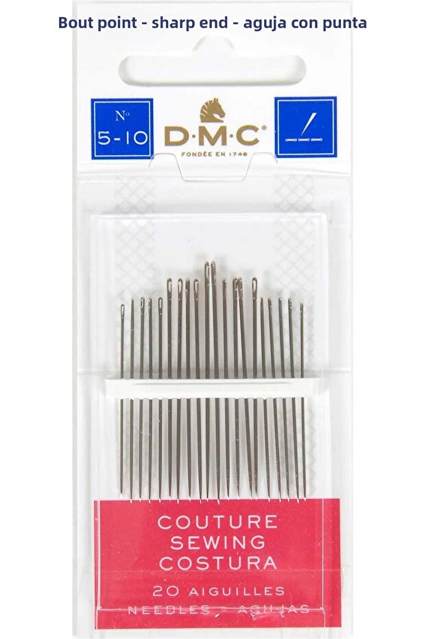 Sewing Needle 5-10No (20) - 1