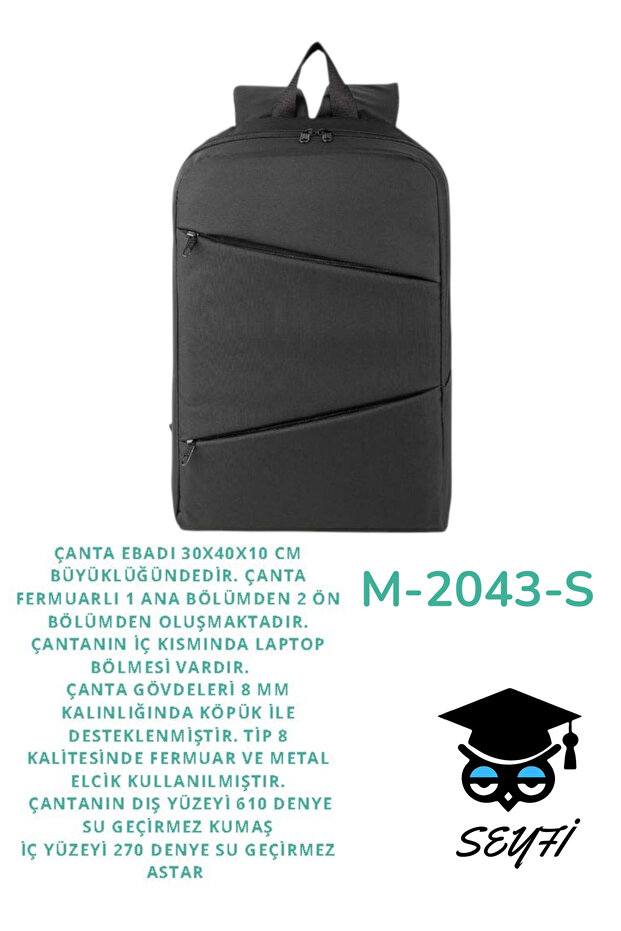 Document Notebook High School Middle School Primary School University Travel Bag 1St Class Waterproof Fabric
