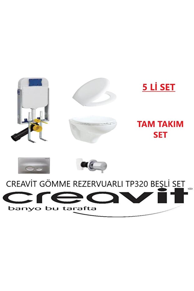 GR5001 - Tp320 Gömme Rezervuar Seti 5 PARÇA ORJİNAL SET - 8