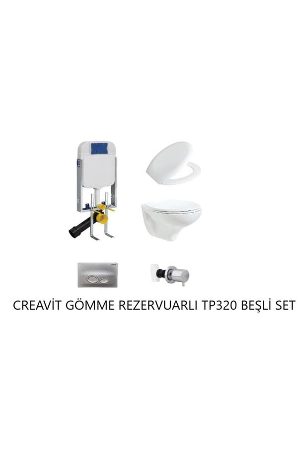 GR5001 - Tp320 Gömme Rezervuar Seti 5 PARÇA ORJİNAL SET - 2
