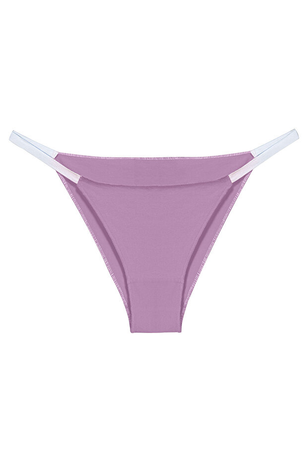 Kadın, Pamuklu String Set, (Brazilian, T-Thong, Thong) 3'lü Set, - 5