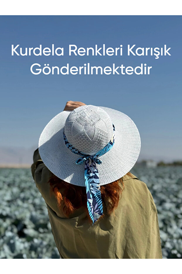 Hasır Plaj Şapka - 2
