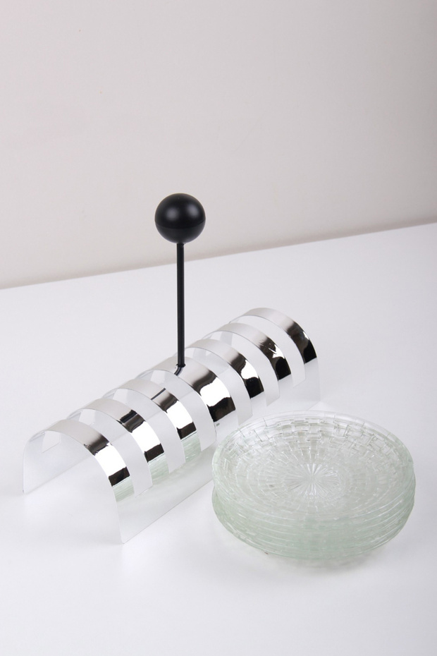 طقم أطباق حلويات - 4