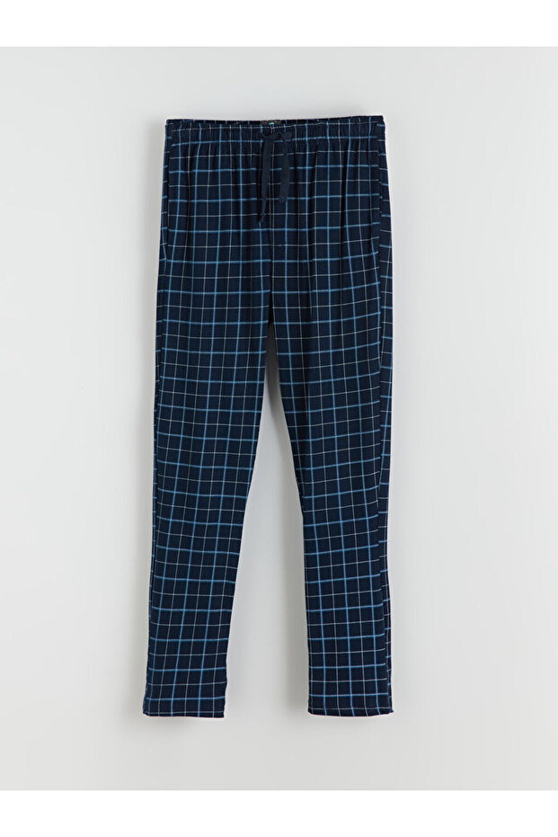 UZG Store'dan Stilinizi Oluşturun | Standart Kalıp Ekose Erkek Pijama Alt - 1