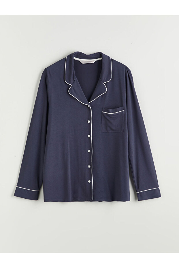 Shining Store'dan Işıltılı Seçimler | Gömlek Yaka Kadın Pijama Takımı - 8