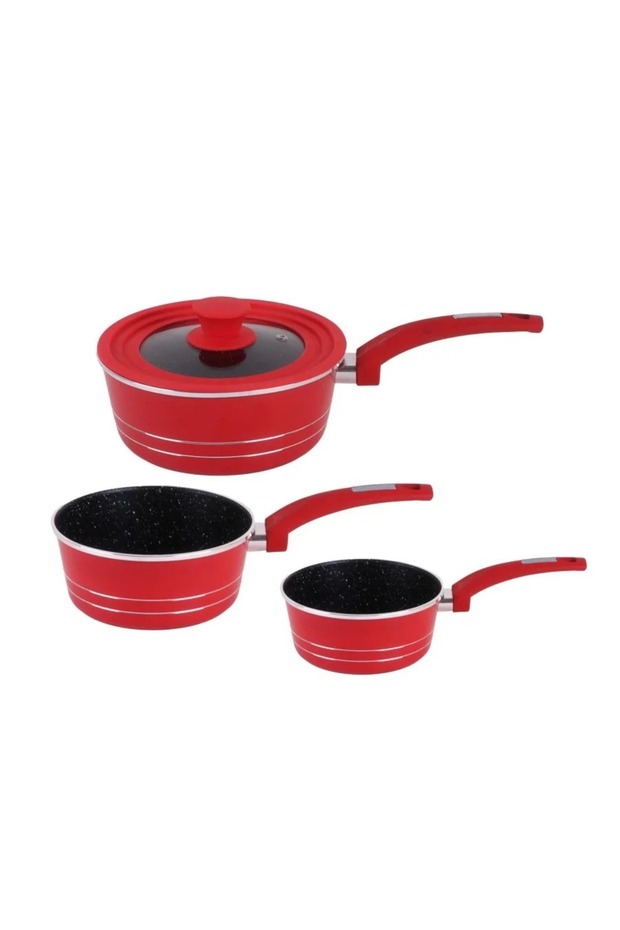 طقم أواني طهي جرانيت 4 قطع - 4