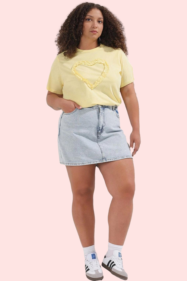 Women's Fashion Denim Shorts Skirt High Waist Wide Leg Cotton Casual Combinations Summer Shorts