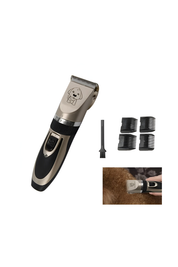 Pet Clipper, 4 Interchangeable Heads - 2