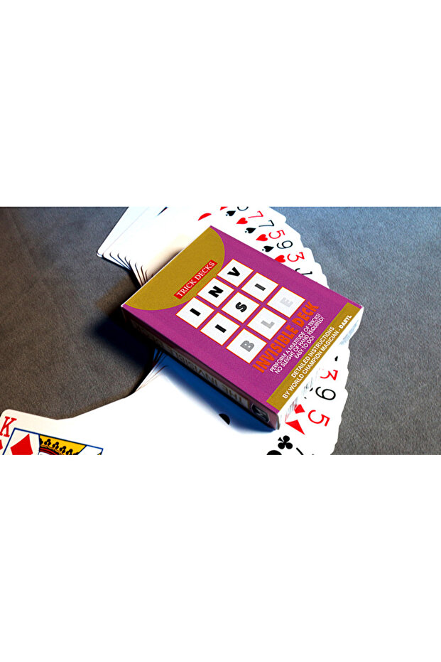 Invisible Deck Bicycle Mandolin Blue - 2