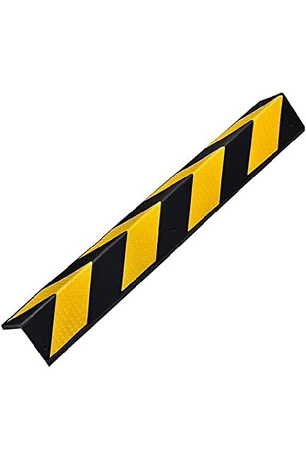 Corner Wall Protector Guard, Black and Yellow Reflective Safety Stripes, Corner Bumper