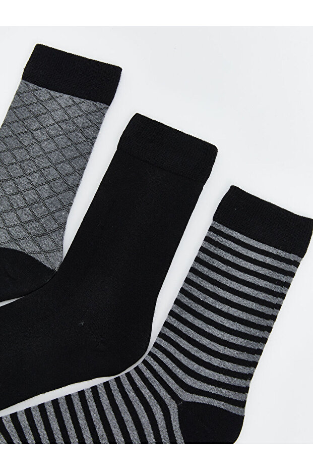 Sparkling Selections from Shining Store |   Patterned Men's Socks 3-Pack - 2