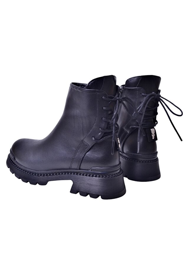 Kadın Deri Postal Bot 25100003K - 4