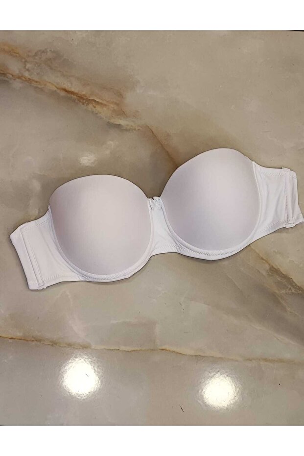 حمالة صدر بدون حمالات مع دعامة صغيرة وحمالات قابلة للإزالة - 1