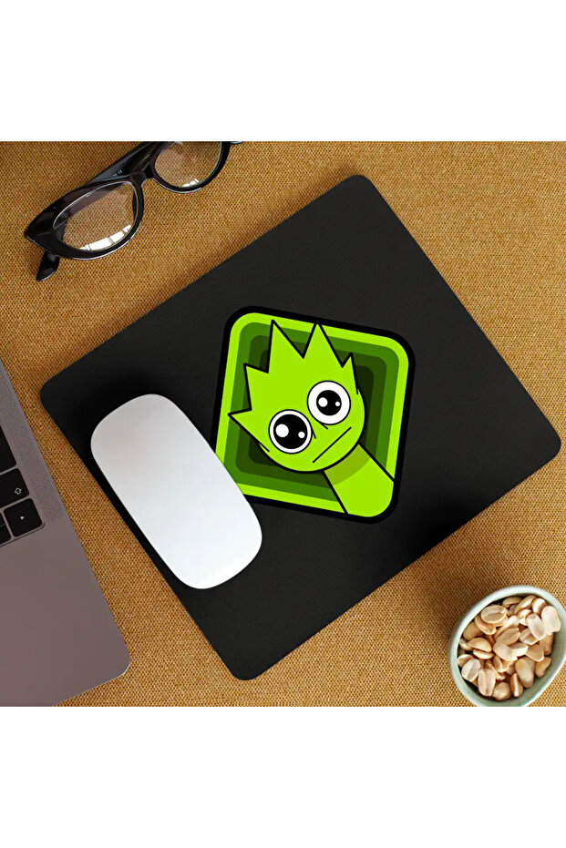 Mousepad Sprunki Lime Square - 2