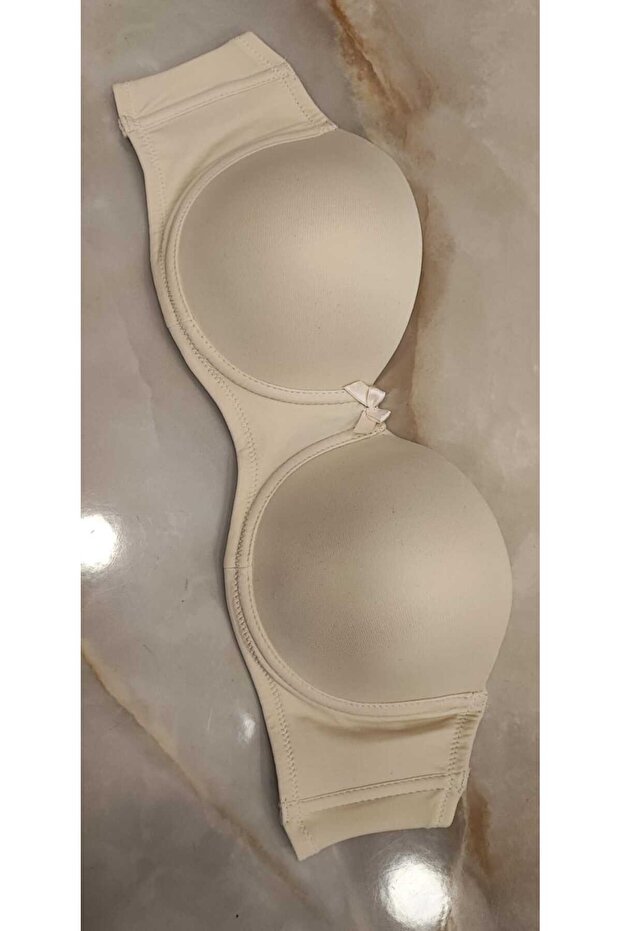Strapless Micro Support Underwire Removable Strap Bra - 4