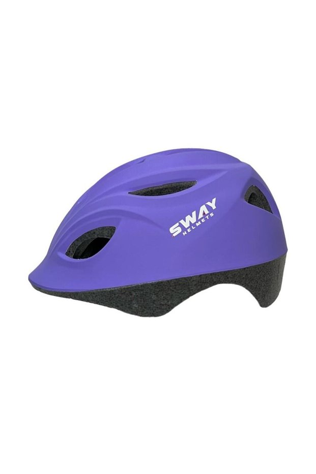 Sway N20 3-9 Years Old Children's Bicycle Helmet Roller Skating Skateboard Helmet Children's Protective Helmet Lilac Color