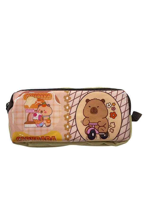 Micro Mb-6478 Capybara Double Eyed Pencil Bag