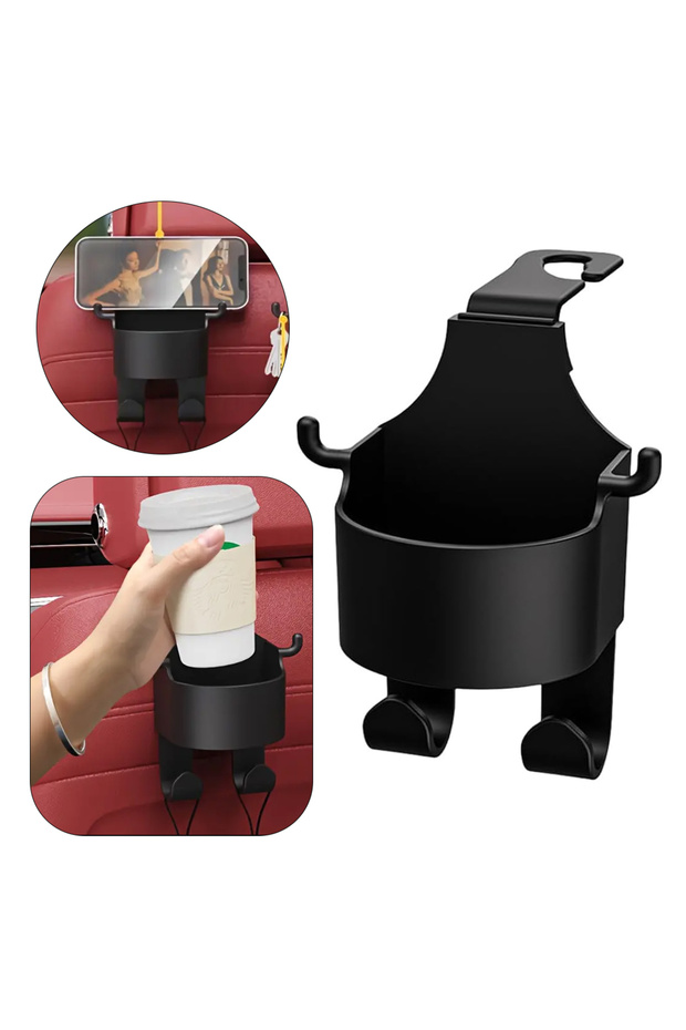 Multifunctional Vehicle Car Cup Phone Tablet Bag Pouch Holder (Seat Back)