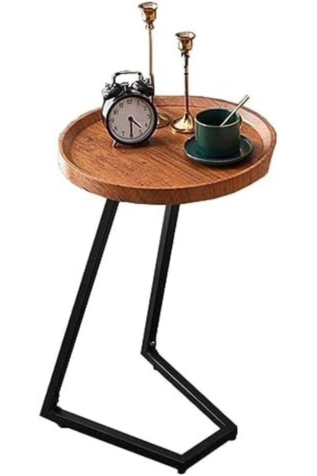 Side Table Snack Side Table, Modern Side Table, Bedroom End Table - Easy to Assemble
