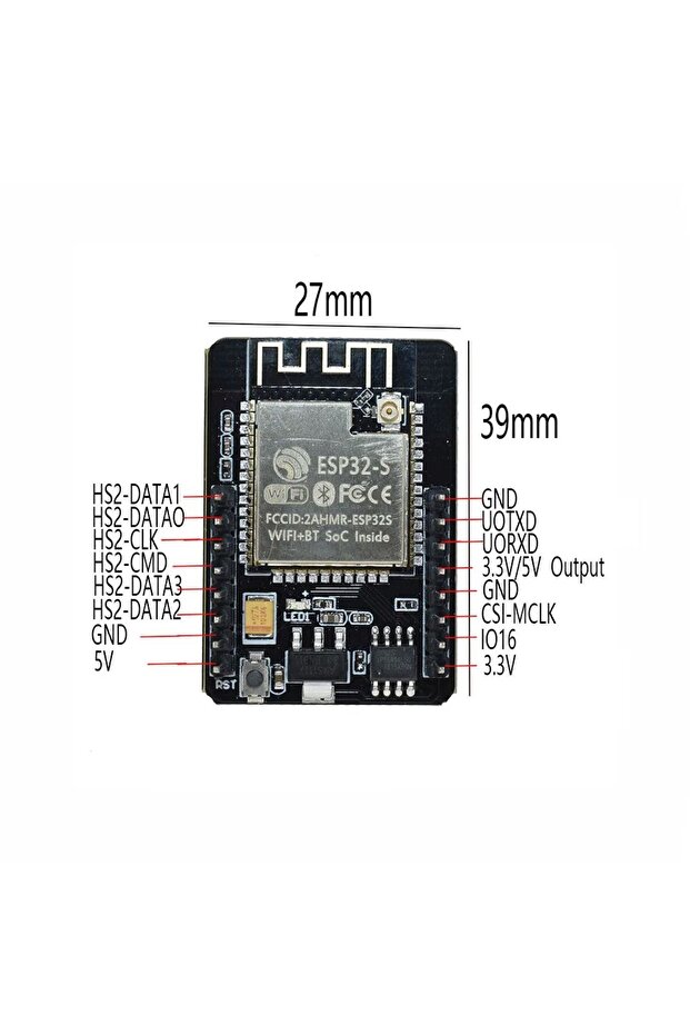 ESP32-CAM WiFi Bluetooth Geliştirme Kartı - 4