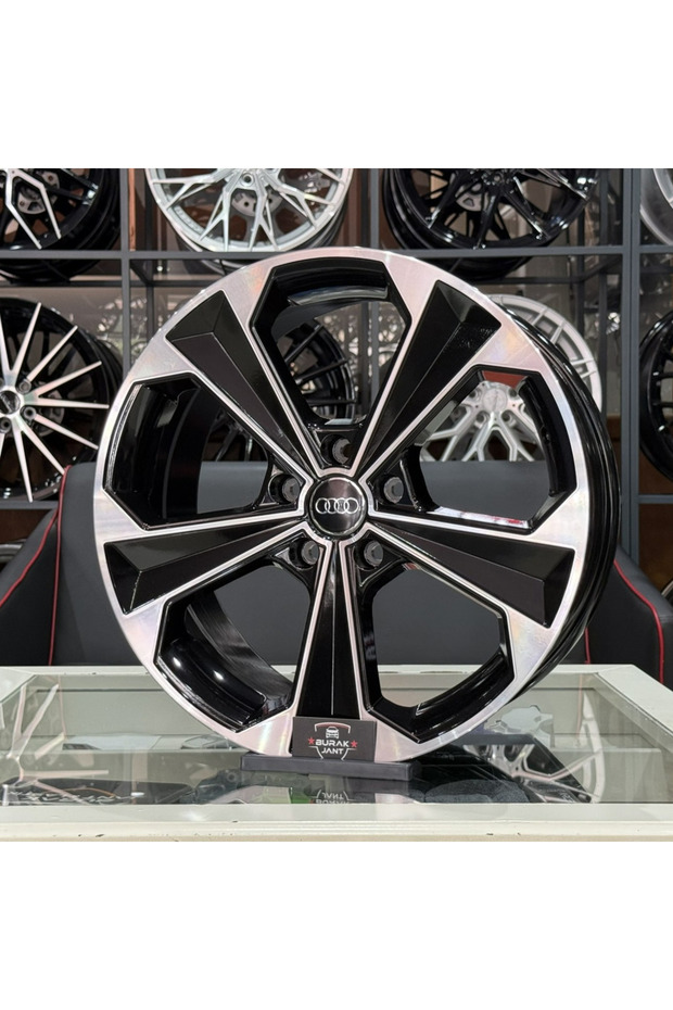 19 İNÇ 5X112 AUDİ A3 A4 A5 A6 A8 BLACK DİAMON JANT TAKIMI (4ADET) - 3