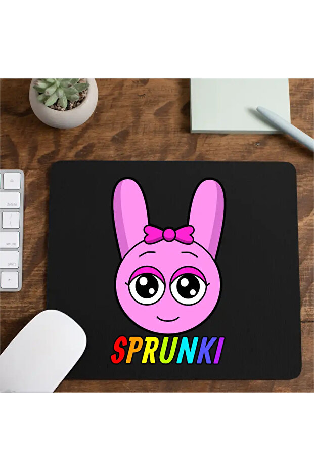 Mousepad Sprunki Game Pink - 4