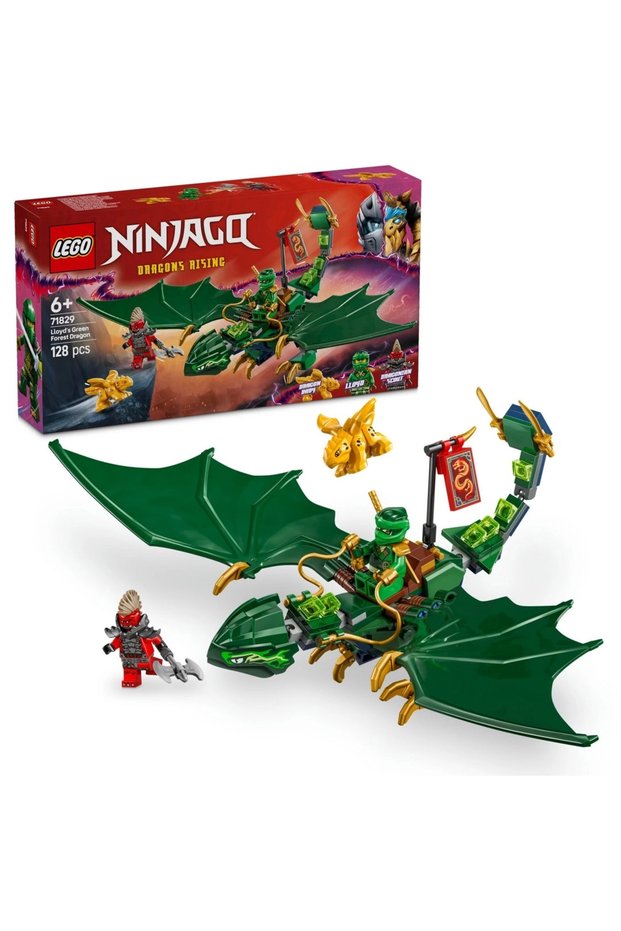 Lego Ninjago Lloyd's Green Forest Dragon 71829