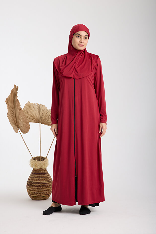 Women's Prayer Dress with Zipper