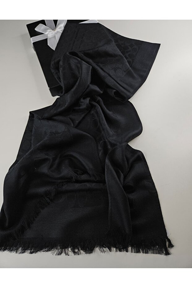 C Pattern Soft Silk Wool Shawl Double-Sided Cotton Shawl Silk Scarf Shawl Hijab
