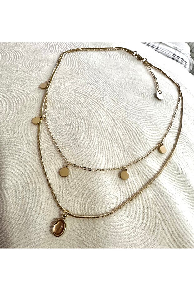 قلادة القهوة الثنائية - 2