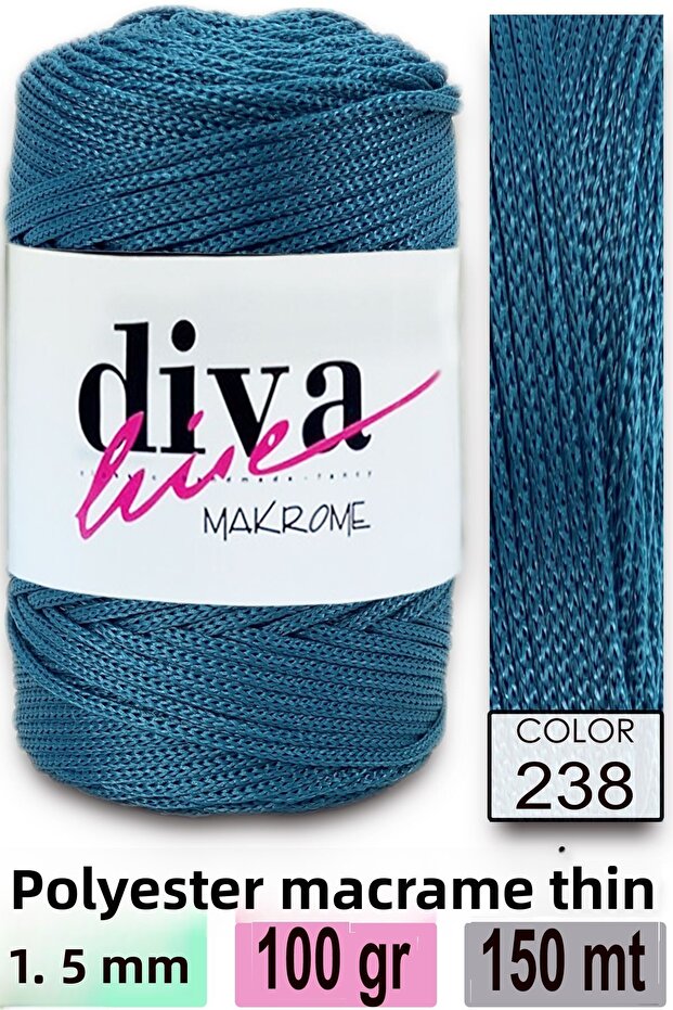 Diva Macrame Thread 238 - 1