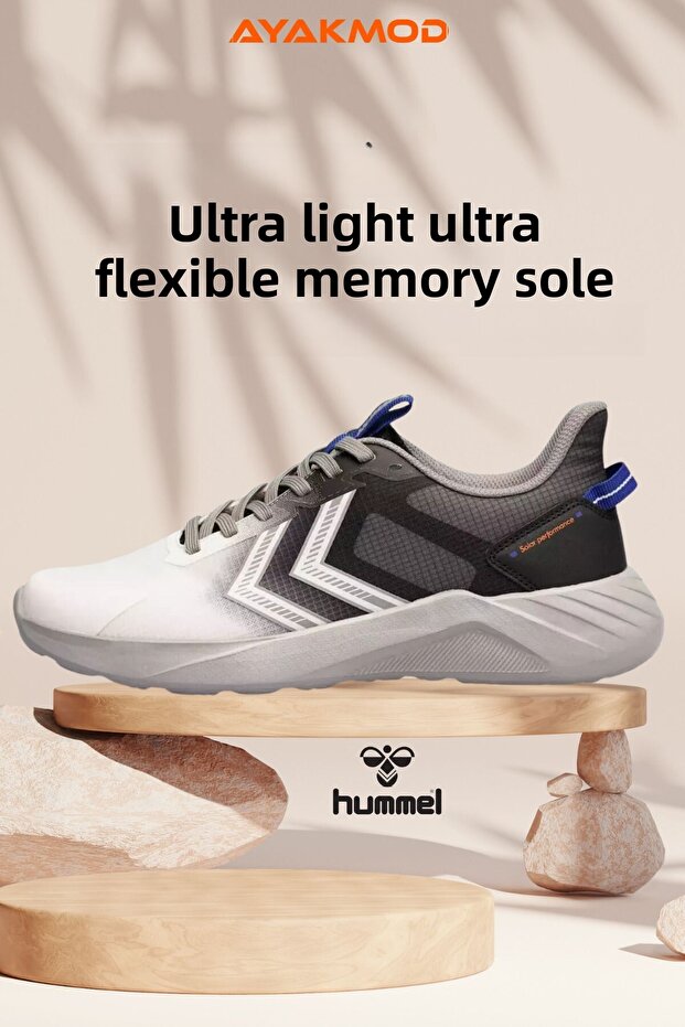 White Textile Lightweight Flexible Unisex Sports Shoes 900795 Hml Solar Performance