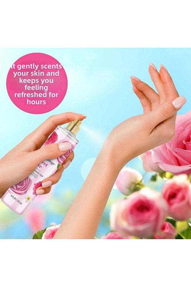 رذاذ الجسم سويت لاف فراجرانس ميست الزهري للنساء - 4