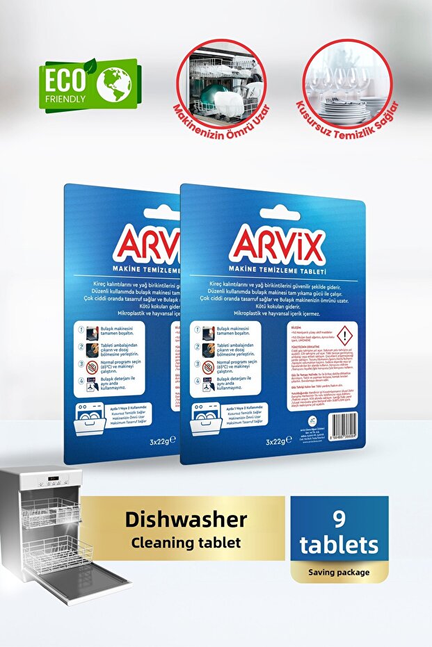 Dishwasher Cleaning Tablet 3X2 - 2