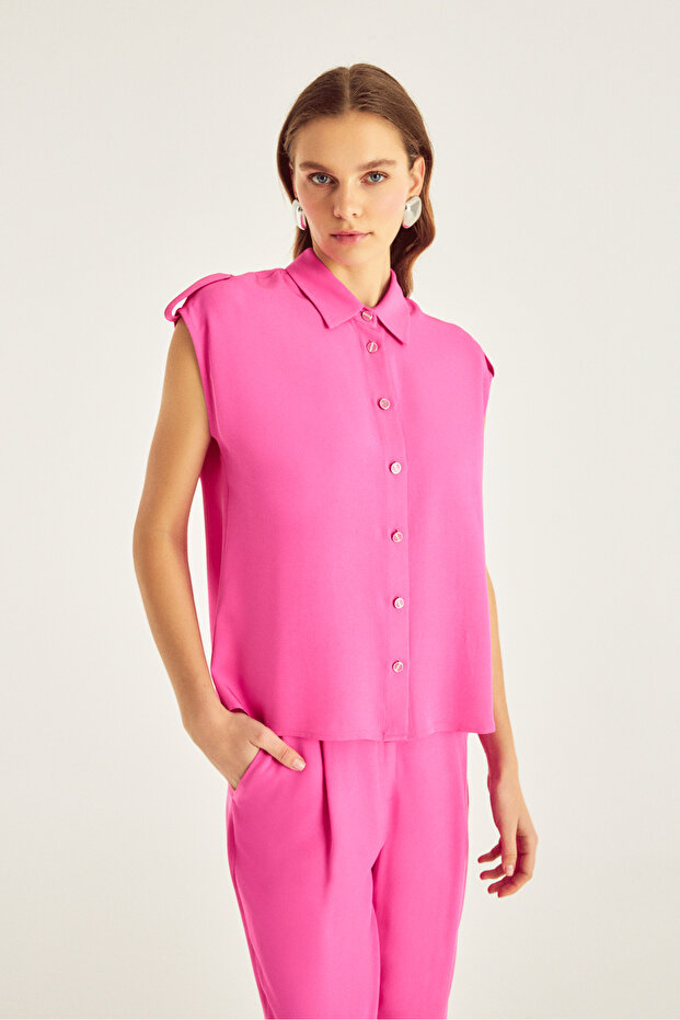 Apoletli Kolsuz Gömlek - 3