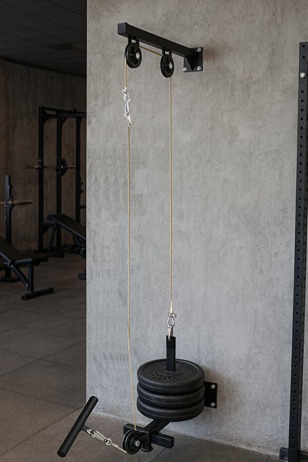 Duvar Tipi Çok Fonksiyonlu Lat Pulldown & Row İstasyonu - 5