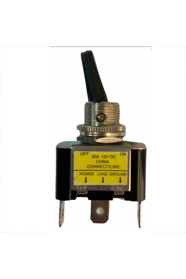 Ic-151B Illuminated 12 Volt Dc 30 Amp On-Off Toggle Switch (Series 1)
