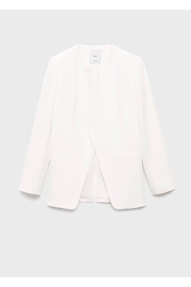 Kruvaze blazer ceket - 3