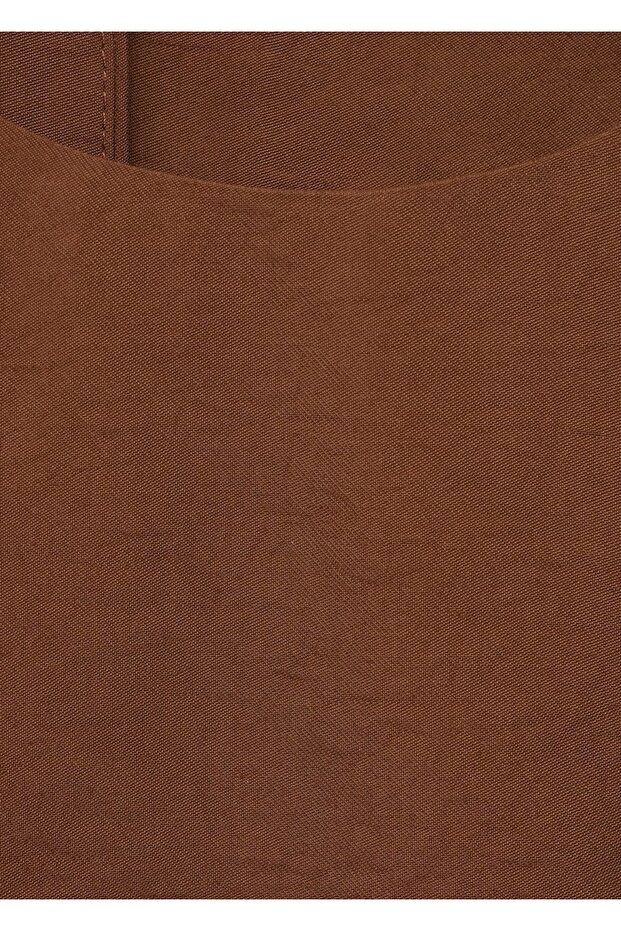 Düğmeli kısa bluz - 6